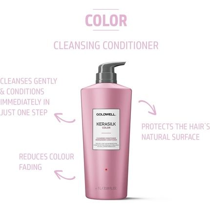 Kerasilk Color Conditioner For Color-Treated Hair 1000Ml