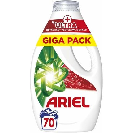 Ariel Liquid Laundry Detergent Ultra Stain Remover 70 Washes
