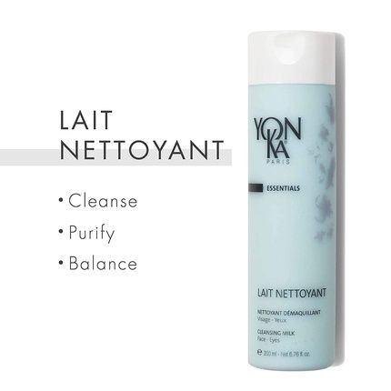 Yon-Ka Lait Nettoyant Facial Cleanser Gentle Milk Cleanser & Makeup Remover 200Ml - 6.76 Fl Oz - Image 3