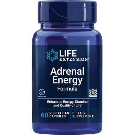 Life Extension Adrenal Energy Formula To Help Inhibit The Effects Of Stress