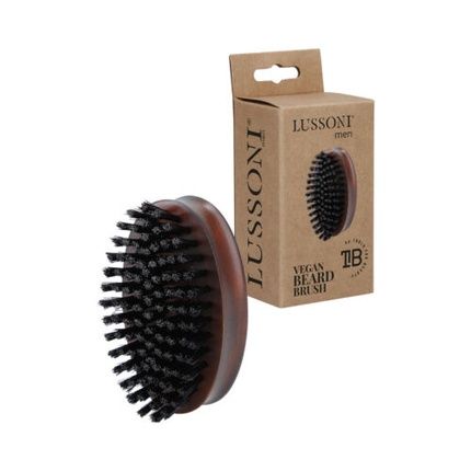 Lussoni Men Vegan Oval Beard Brush - Image 4