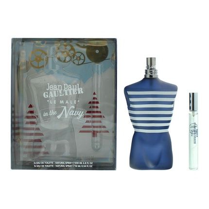 Jean Paul Gaultier Le Male 2 Piece Eau De Toilette 200Ml And 10Ml