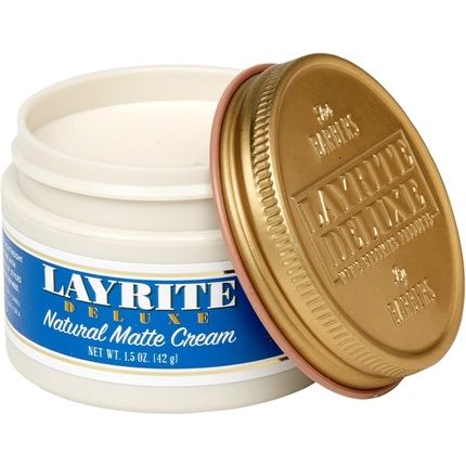 Layrite Natural Matte Cream 42G Medium Hold Water Soluble Matte Finish