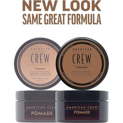 American Crew Pomade With Medium Hold And High Shine 85G