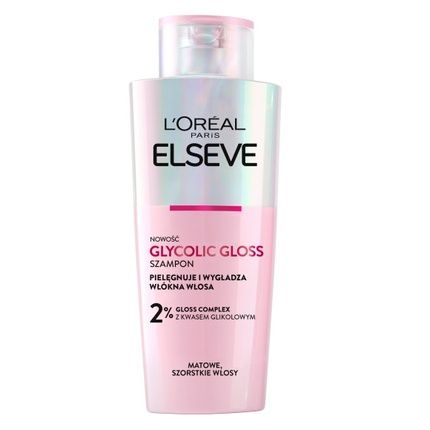 Elseve Glycolic Gloss Shampoo For Rough And Dull Hair 200Ml