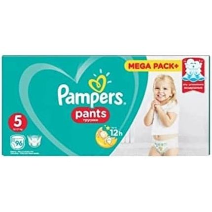 Pampers Pants Boy/Girl Size 5 96 Pieces