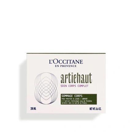 L'Occitane Smoothing And Detoxifying Artichoke Body Scrub 7 Oz.