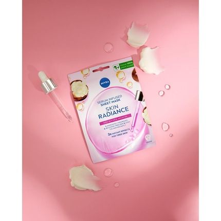 Nivea Skin Radiance Mouth Mask With Brightening Serum 1 Piece Pink - Image 3