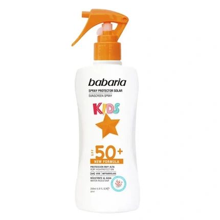 Babaria Sunscreen Spray With Aloe Vera For Children Spf 50 200Ml