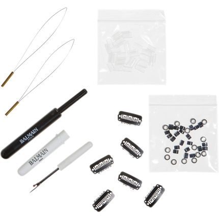 Balmain Doublehair Extensions Human Hair 3 Pieces 40Cm Length Number L6 Dark - Image 3