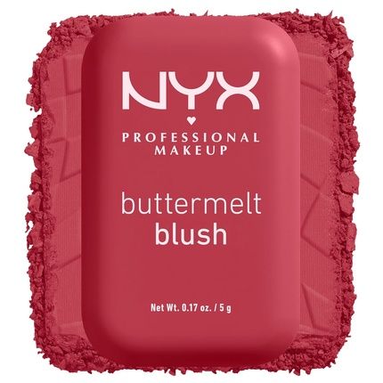 Nyx Professional Makeup Buttermelt Powder Blush Fade And Transfer-Resistant Blush Vegan Formula Back And Butta 10 0.17 Ounce