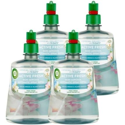 Air Wick Active Fresh Spring Breeze And Vanilla Refill For Automatic