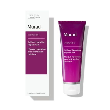 Murad Cellular Hydration Barrier Repair Mask Hydrating Face Mask With Bilberry Omegas Hibiscus Extract And Canadian Willowherb 2.7 Fl Oz