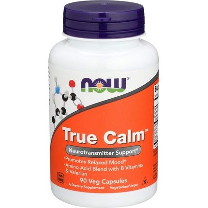 Now Foods True Calm Amino Relaxer 90 Capsules