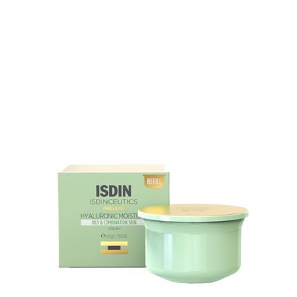 Isdin Isdinceutics Hyaluronic Moisture Cream Refill 50G For Oily To Combination Skin