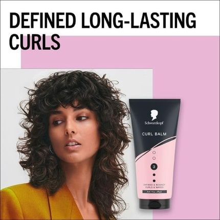 Schwarzkopf Curl Balm 150Ml Hair Styling Balm For Curly Hair - Defined & Bouncy