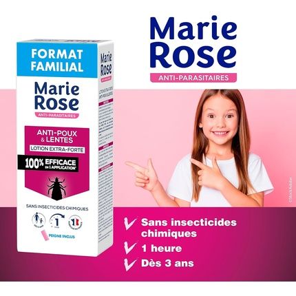 Marie Rose Extra Strong Lice And Nits Lotion 200Ml