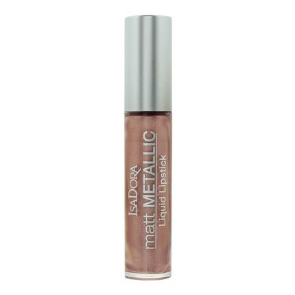Isadora Matt Metallic 81 Rose Gold Liquid Lipstick 7Ml For Women