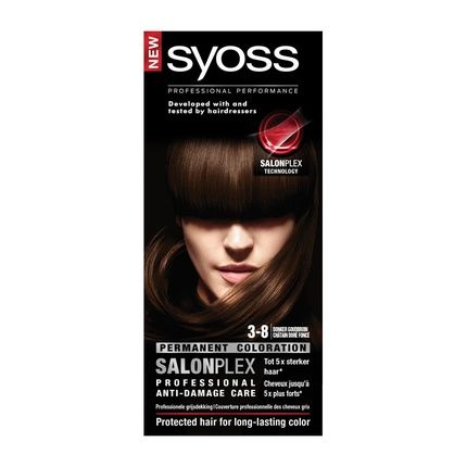 Syoss Colors 38 Dark Golden Brown Hair Color