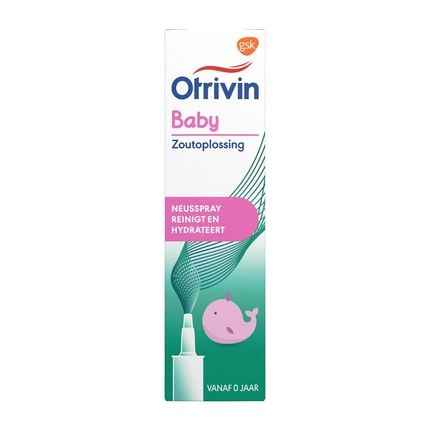 Otrivin Saline Solution For Baby - Gentle Nasal Care For Infants