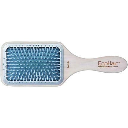 Olivia Garden Ecohair Paddle Large Eco-Friendly Professional Bamboo Hairbrush
