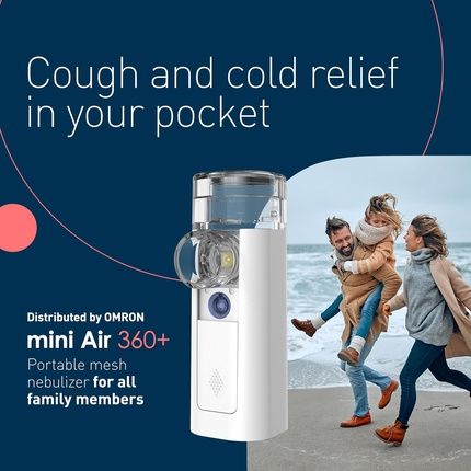 Mini Air 360+ Portable Silent Inhaler Mesh Nebulizer