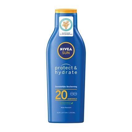 Nivea Sun Zonnebrand Melk Protect & Hydrate Spf 20 Sun Milk 200Ml