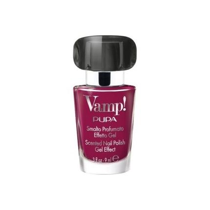 Pupa Vamp! Perfumed Nail Polish Gel Effect N. 317 Hypnotic Cherry