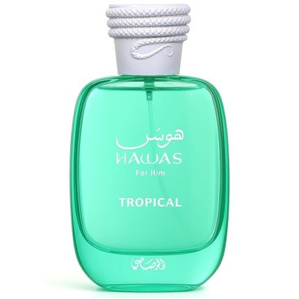 Rasasi Hawas Tropical Eau De Parfum Spray For Men 3.4 Ounce