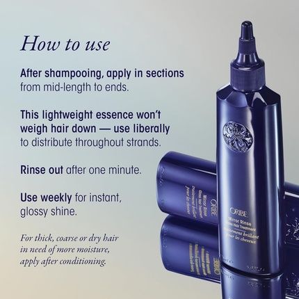 Oribe Mirror Rinse Glass Hair Treatment