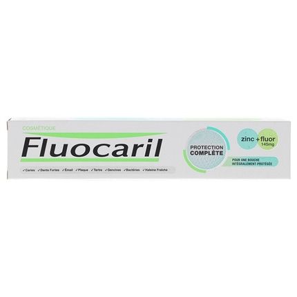 Fluocaril Complete Protection - Zinc Fluoride Toothpaste 145Mg 75Ml