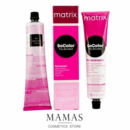 Matrix So Color Pre-Bonded Permanent Hair Color 6Va 90Ml - Image 3