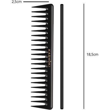 T4B Kashoki Professional Comb For Thick And Curly Hair - Image 3