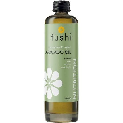 Fushi Avocado Organic Oil 100Ml Extra Virgin Biodynamic Harvested Cold Pressed