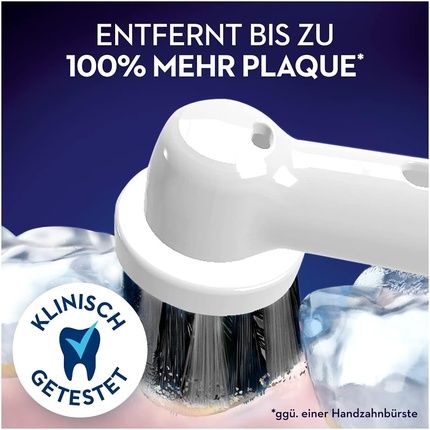 Oral-B Pure Clean Electric Toothbrush Heads With Activated Carbon Bristles 8 Pack