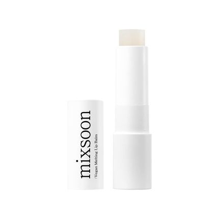 Mixsoon Vegan Melting Lip Balm Clear Glossy Moisturizing Plant-Based Ingredients