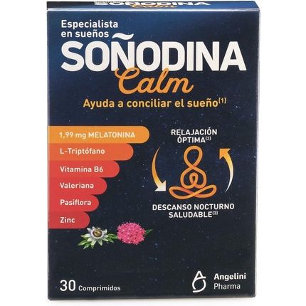 Sonodina Calm Food Supplement With Melatonin And Tryptophan