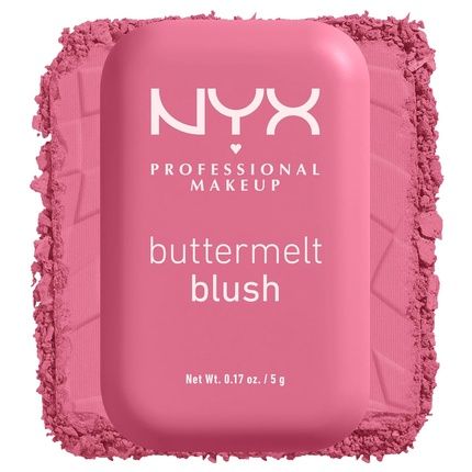 Nyx Professional Makeup Buttermelt Powder Blush Fade And Transfer-Resistant Blush Vegan Formula For The Butta 06 0.17 Ounce