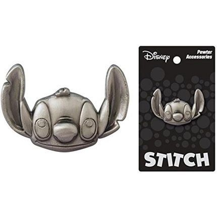 Disney Head Pewter Lapel Pin