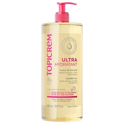Topicrem Ultrahydrating Shower Oil For Dry And Sensitive Skin