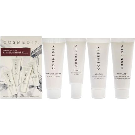 Sensitive Skin Essentials Kit By Cosmedix For Unisex - 0.5Oz Benefit Clean