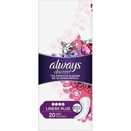 بطانات سلس البول من أولويز ديسكريت، بالإضافة إلى 20 قطعة