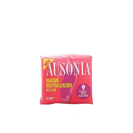Ausonia Ausonia Super Plus With Wings Sanitary Towels 12 Units