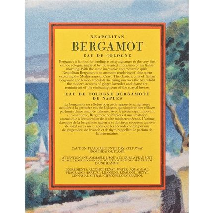 Crabtree & Evelyn Heritage Collection Eau De Cologne Bergamot 3.4 Fl Oz Neapolitan - Image 3