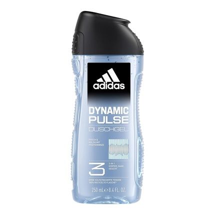 Adidas 3In1 Dynamic Pulse Shower Gel For Him With Woody-Fresh Scent 250Ml