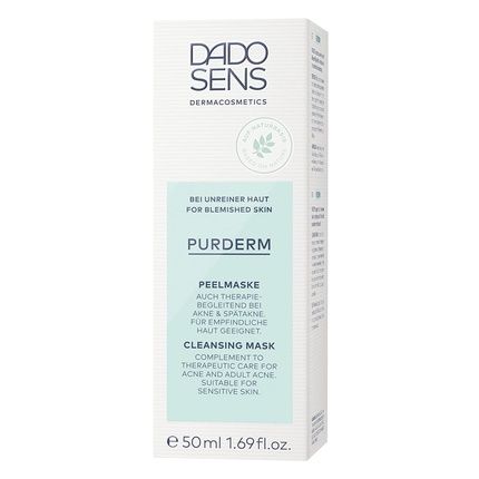 Dado Sens Purderm Peel Mask 50Ml For Impure Skin - Nourishing And Slightly Antibacterial - Also Therapy Accompanying For Acne & Late Acne - Image 3