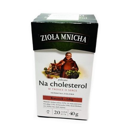 Bioactive Ziola Mnicha Cholesterol Lowering Herbal Tea 40G 1.4Oz