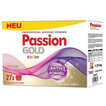 Passion Gold Professional Color Detergent For Colored Laundry 135Kg