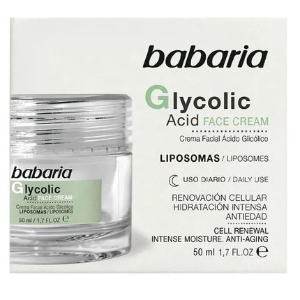Babaria Glycolic Acid Face Cream 50Ml