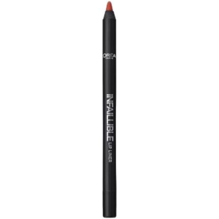 L'Oreal Paris Infallible Lip Liner 105 Red Fiction 1 Count